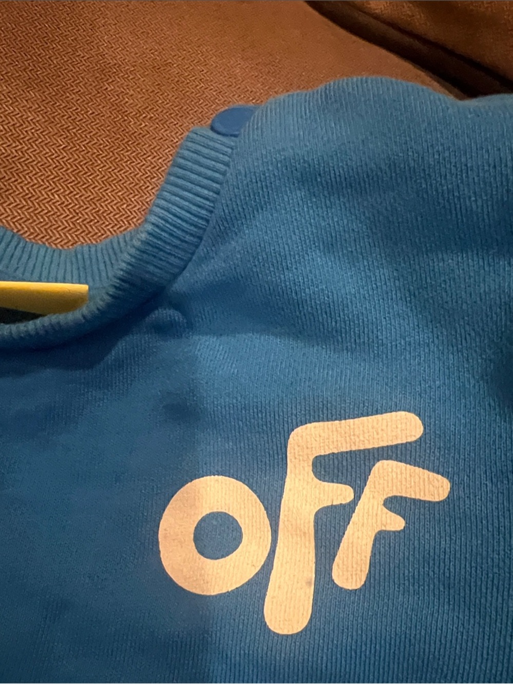 Off-White Kids Light Blue Sweatpants